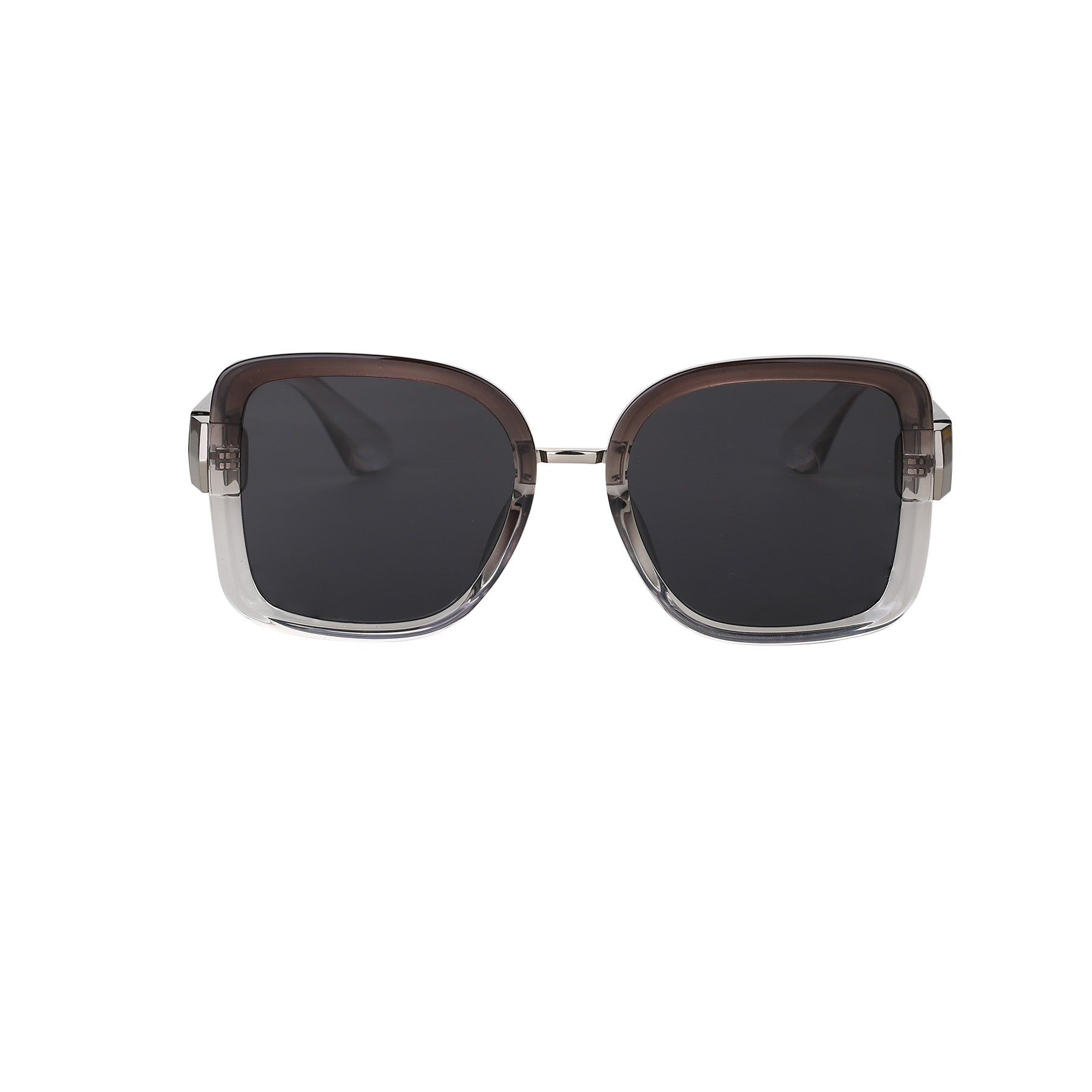 Joree Sunglasses in Brown Silver