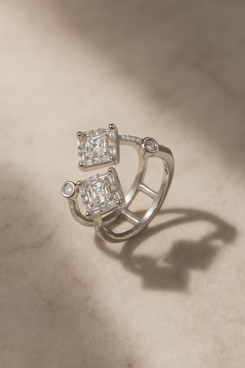 Dahlia Adjustable Ring