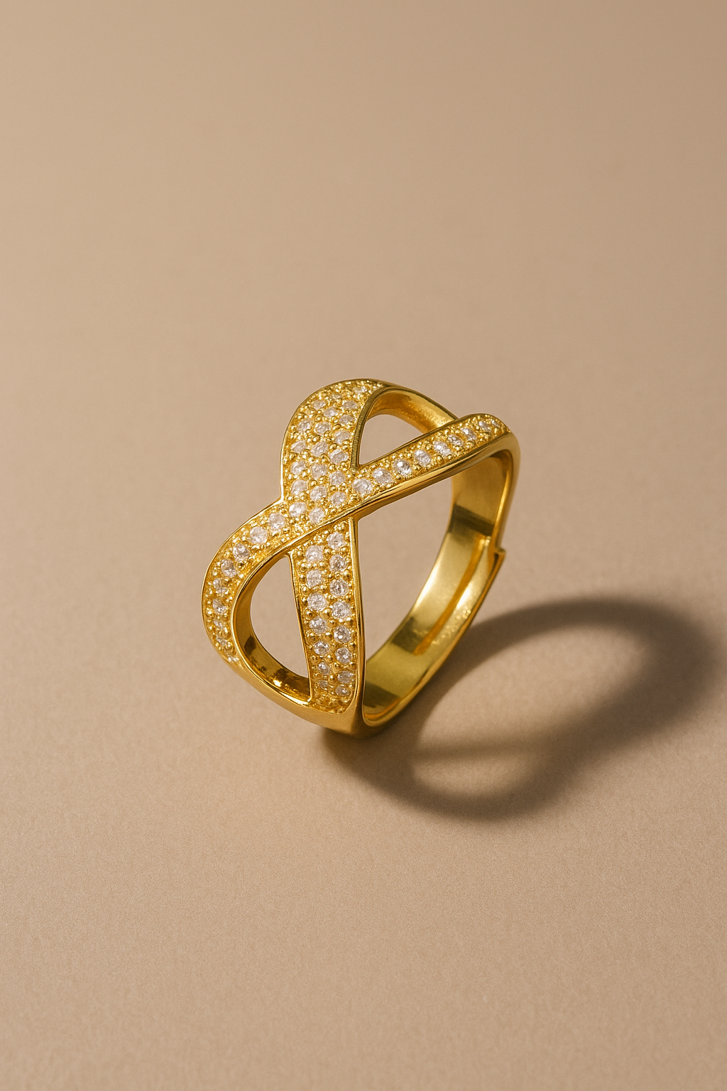 Shay Adjustable Ring in Gold