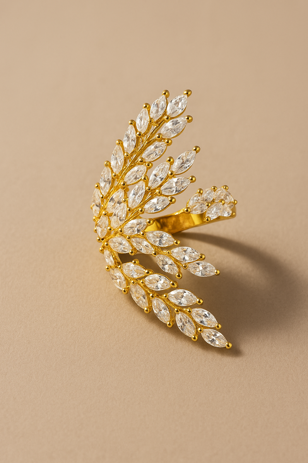 Blaire Adjustable Ring in Gold
