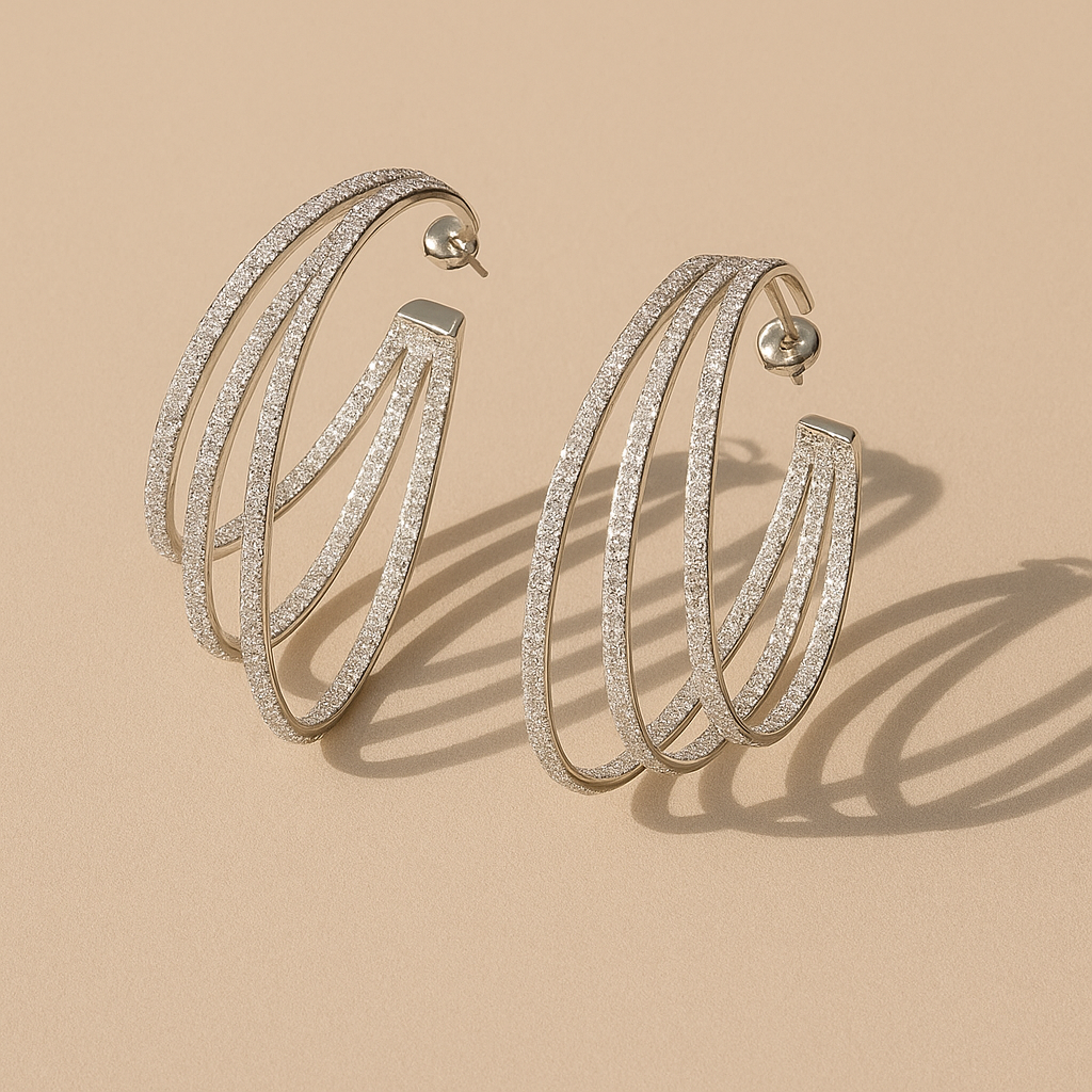 Roux Designer Hoop Earrings