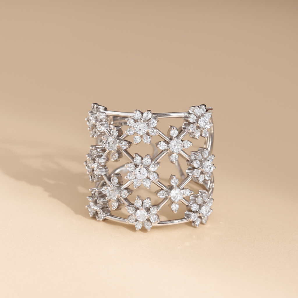Lynne Adjustable Ring in Silver