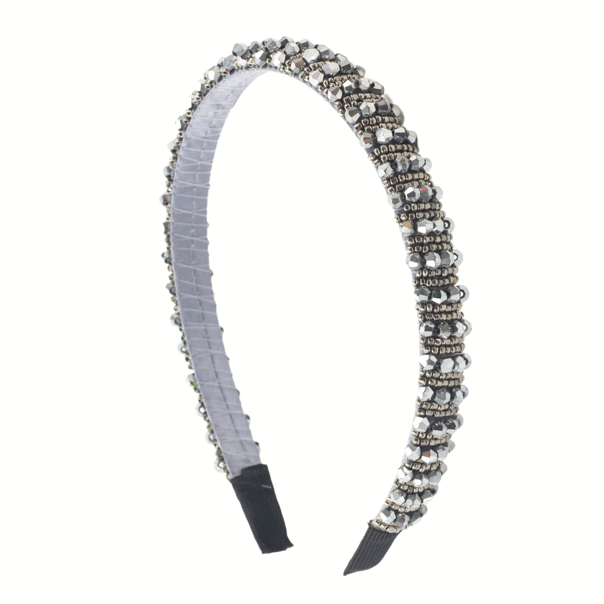 Grace Glamband in Silver