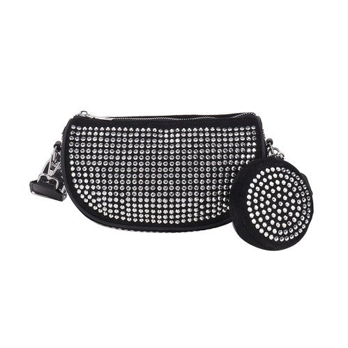 Leira Handbag in Black & White