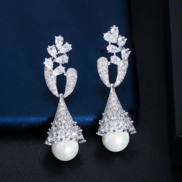 Peony Designer Earrings