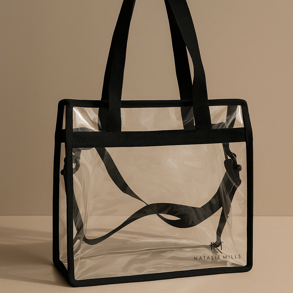 Irene Clear Tote Bag – Natalie Mills