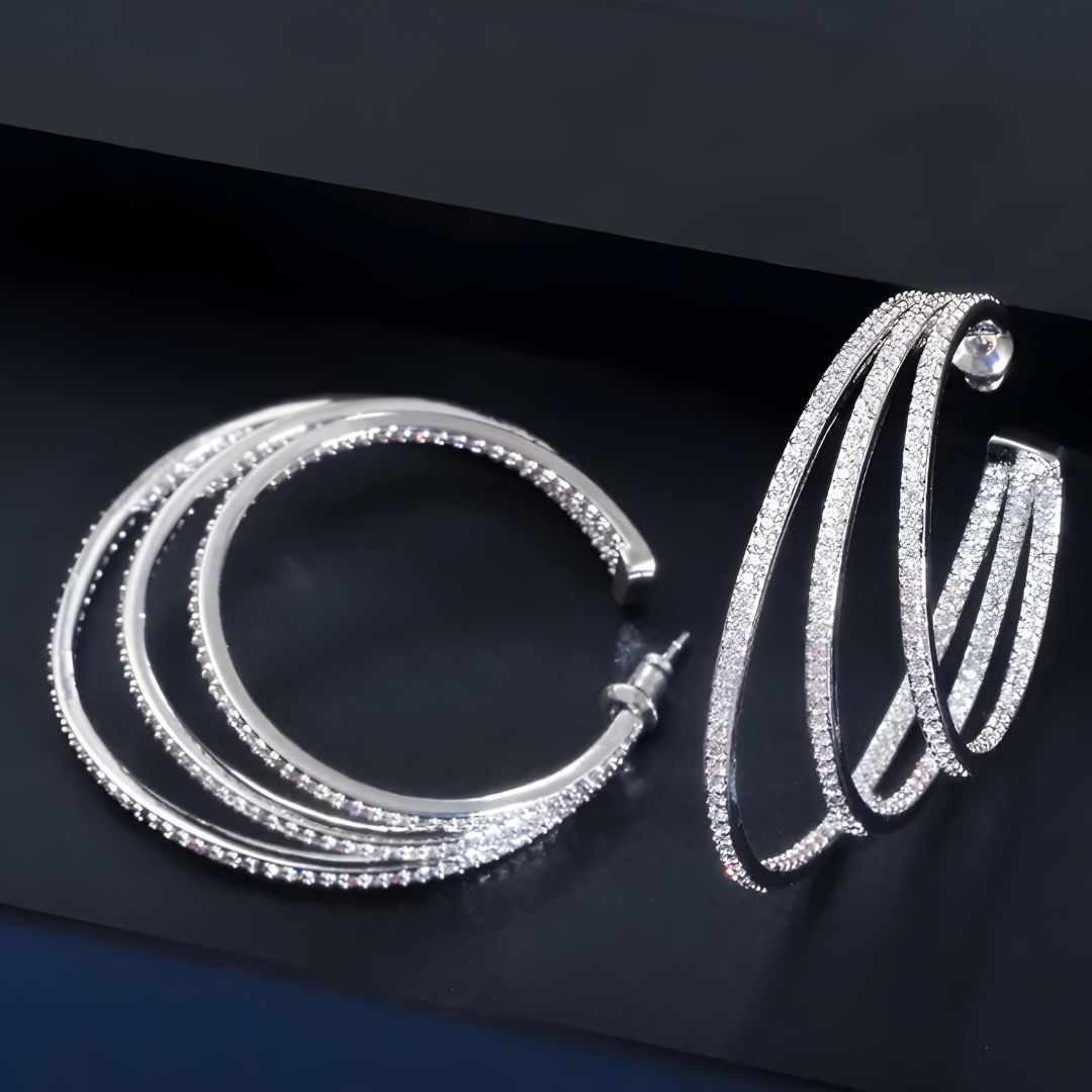 Roux Designer Hoop Earrings