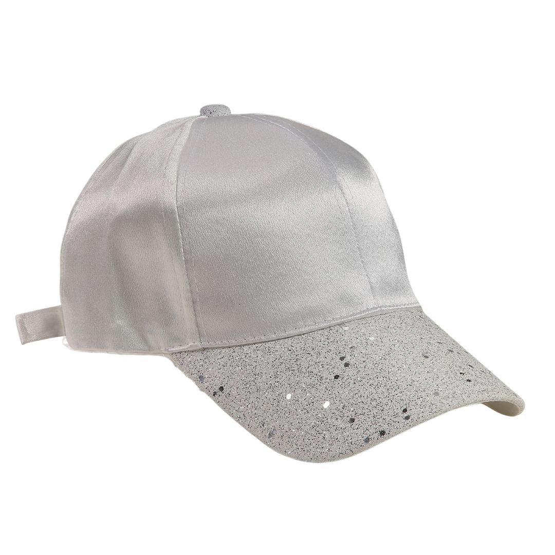 Milana Shine Hats in White