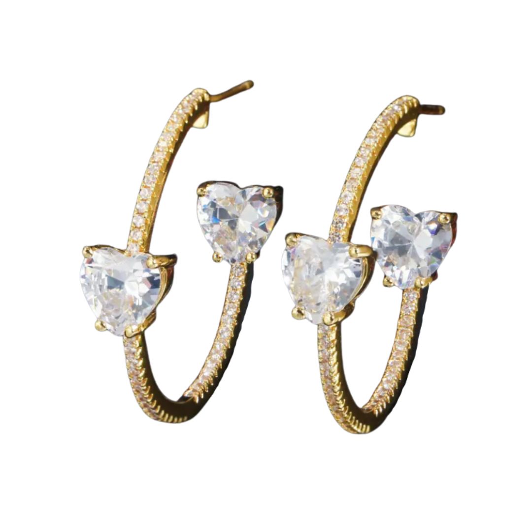Enslee Designer Hoop Earrings