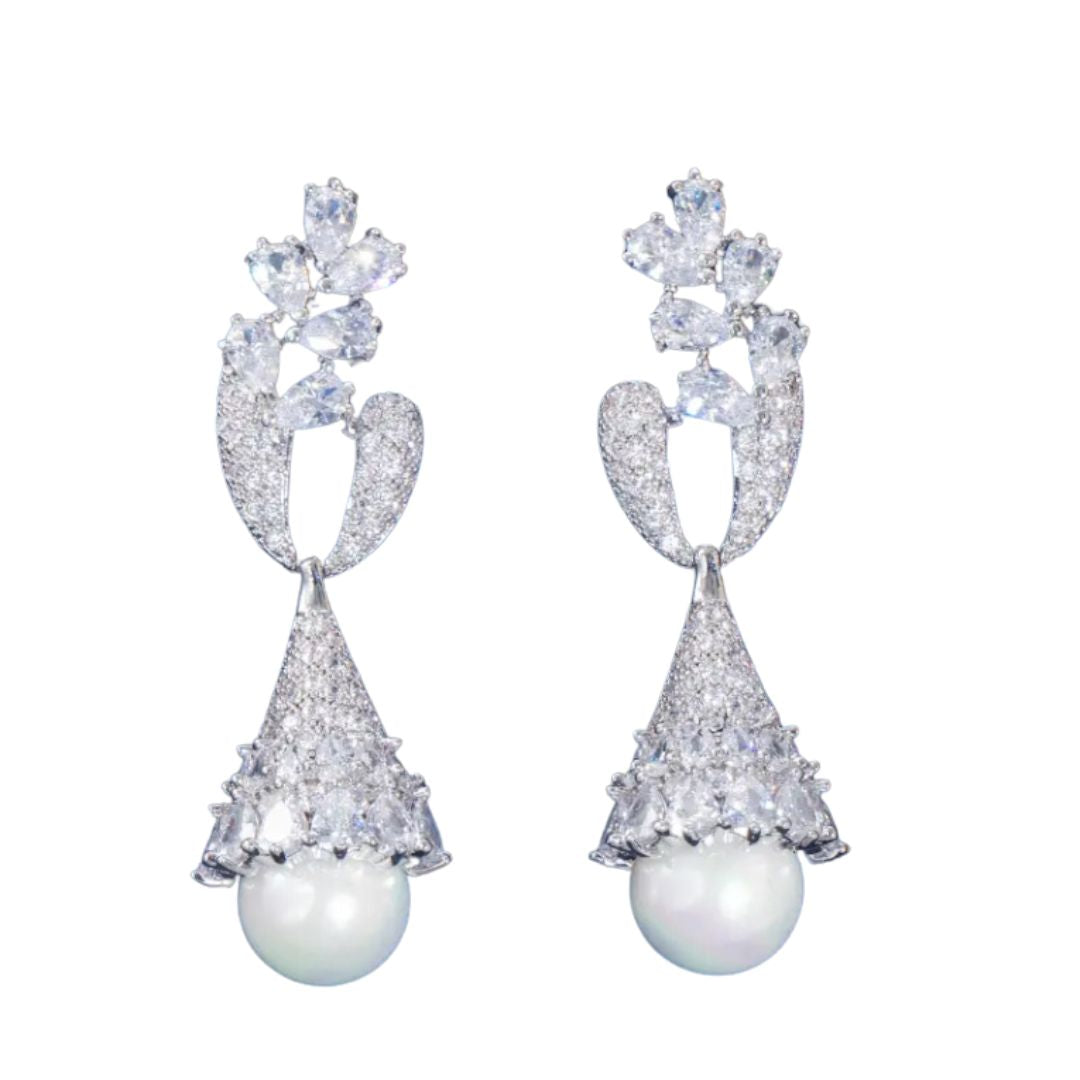 Peony Designer Earrings