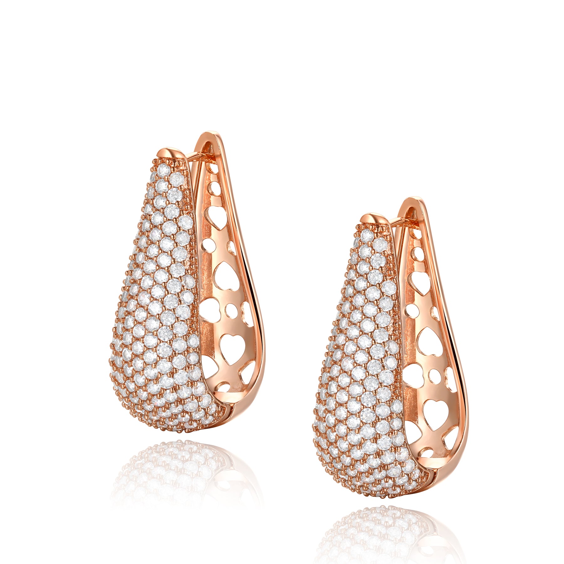 Gloria Heart Earrings