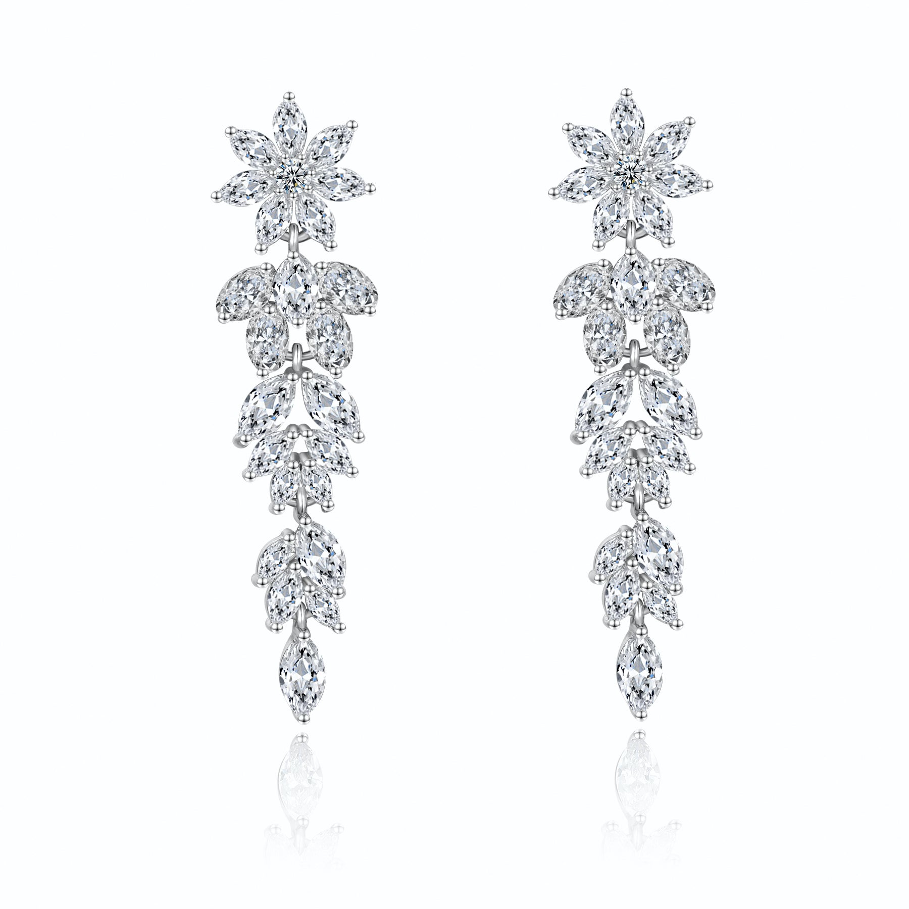 Carey Icon Designer Cubic Zirconia Earrings
