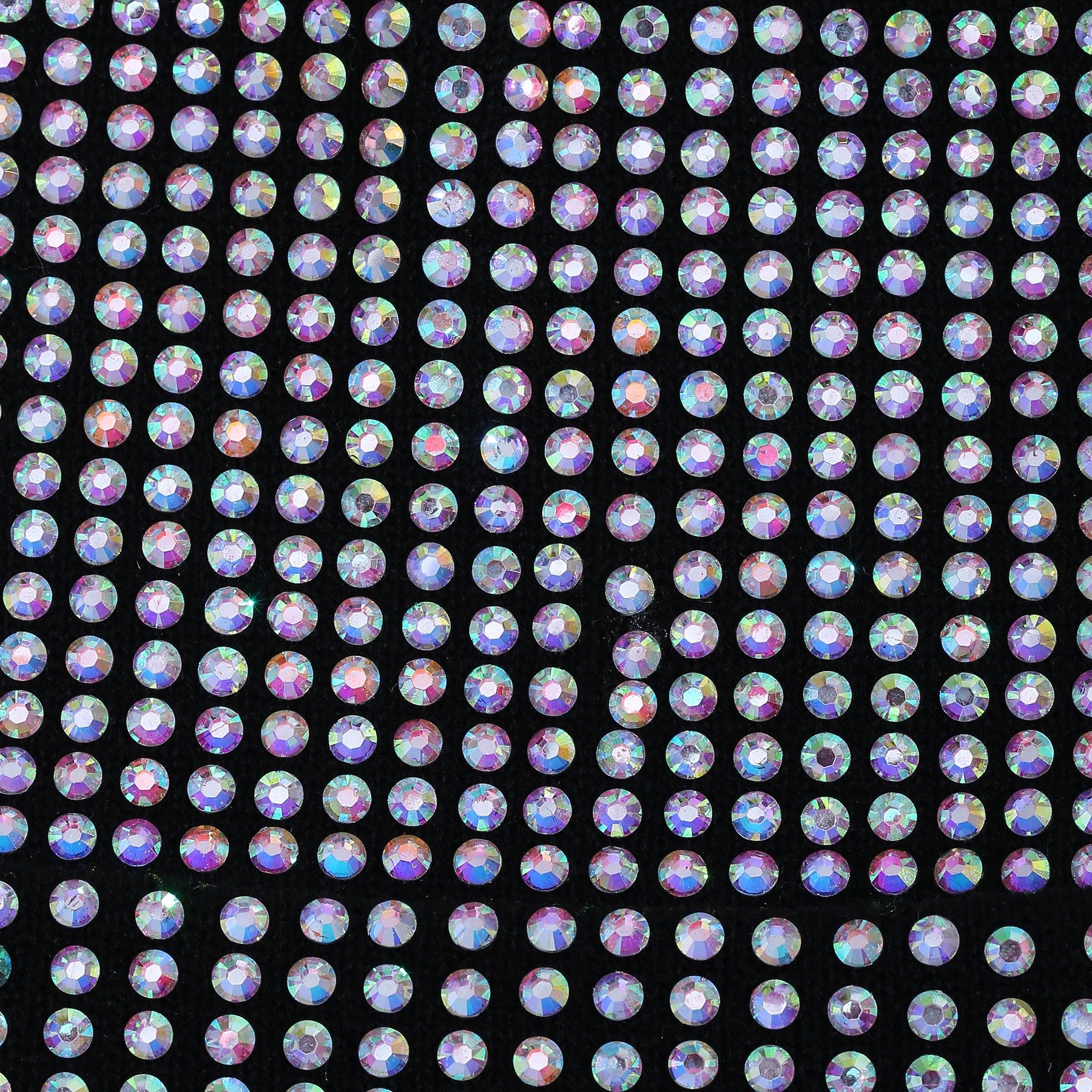 Scarlet Beanie in Black with AB Crystals