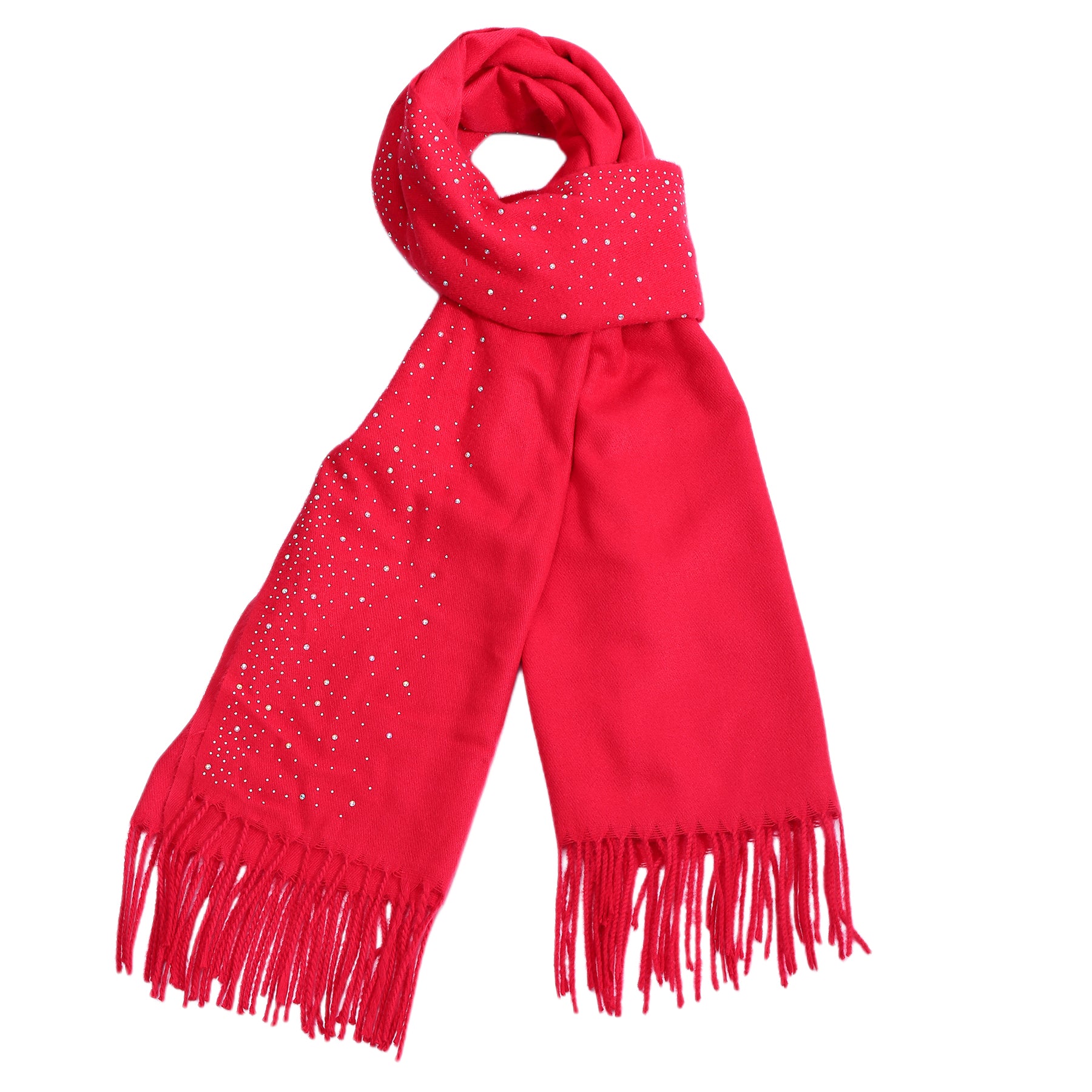 Lucia Scarf in Red