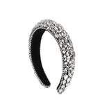 Paris Glamband with Silver Tone Rhinestones
