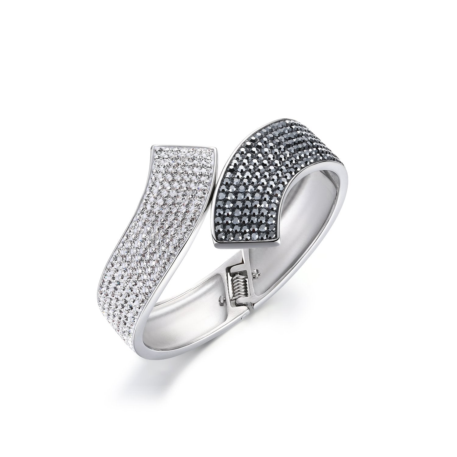 Miranda Black & White Crystal Bracelet