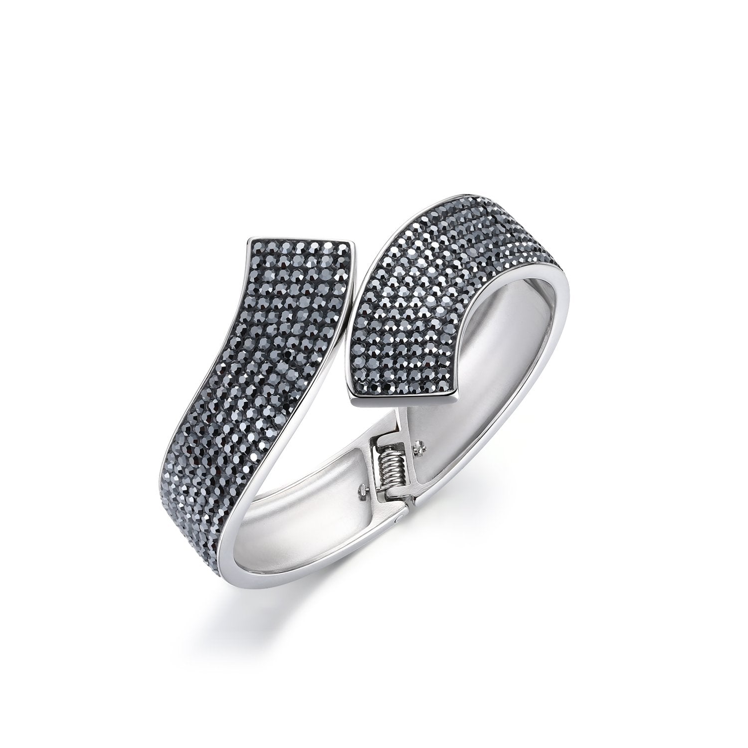 Miranda Black Crystal Bracelet