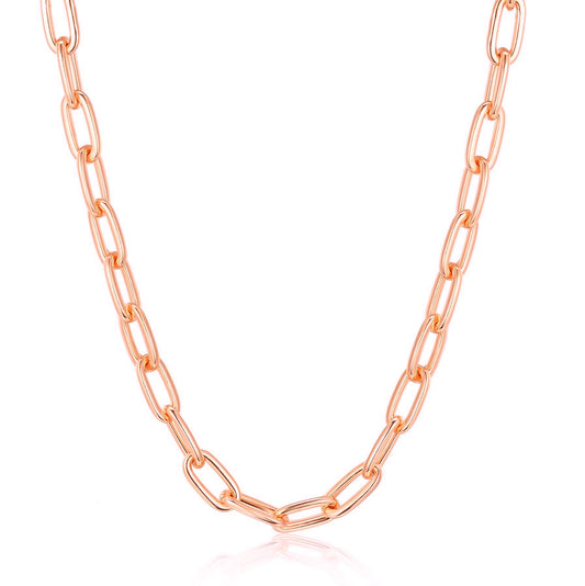Becca Designer Necklace in Rose Gold
