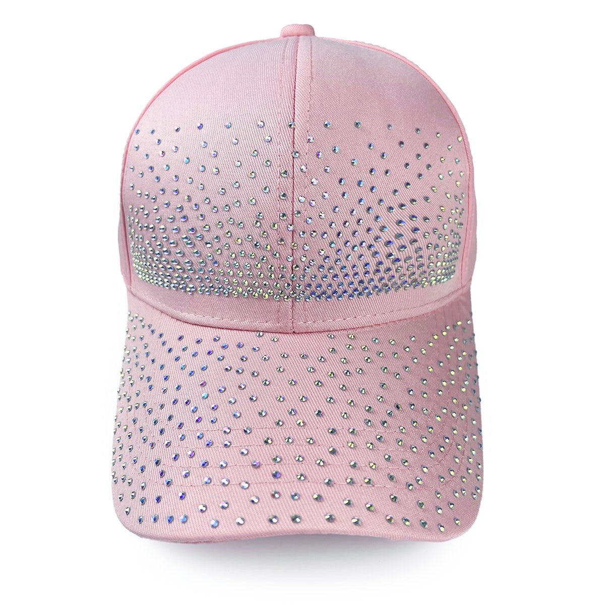 Eileen Crystal Hat in Pink