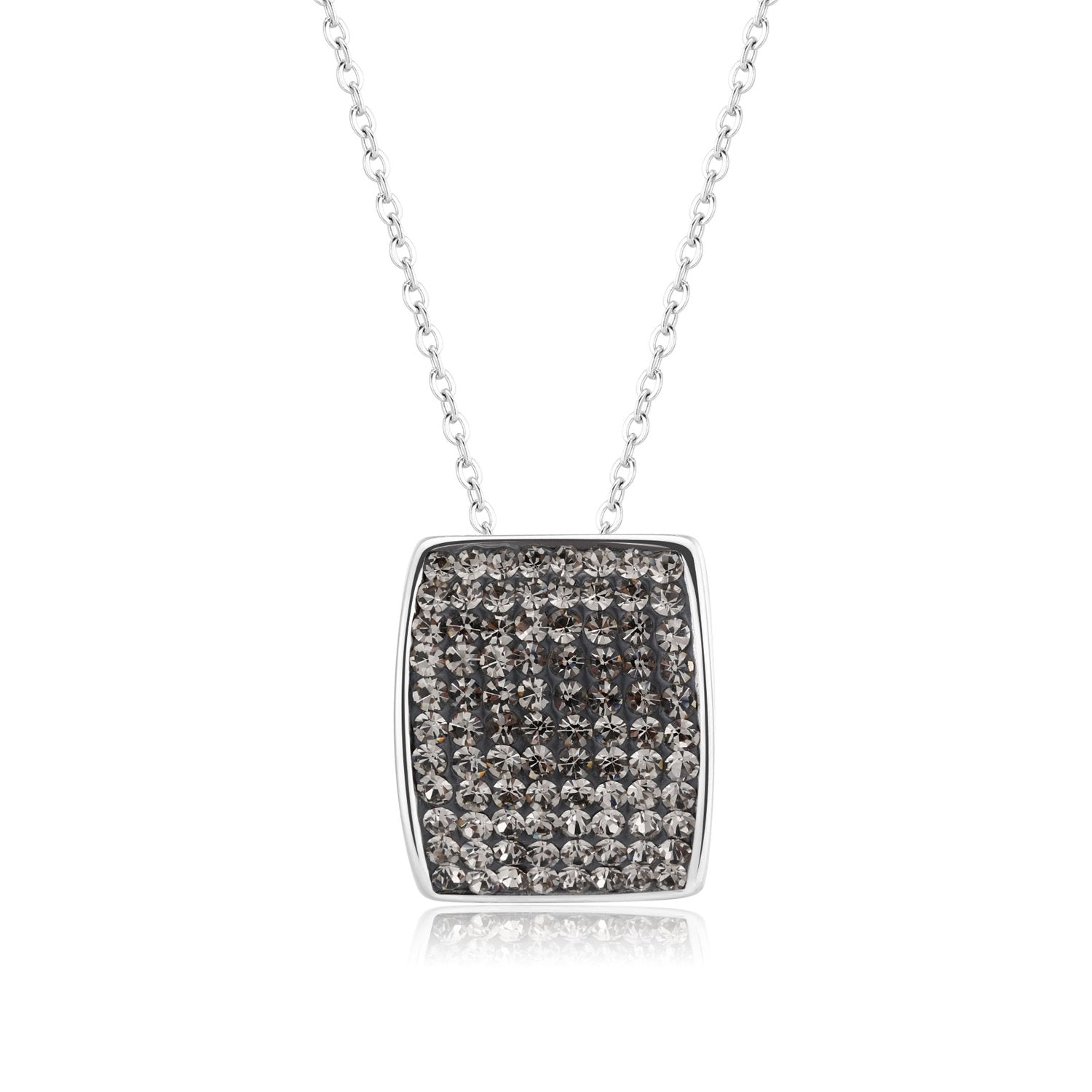 Monique Hematite Crystal Necklace
