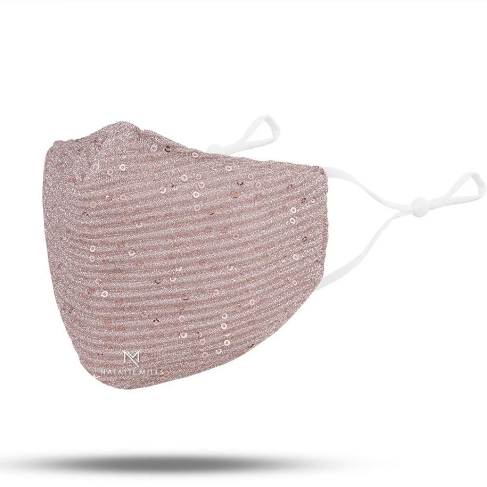 Stella Hope Face Mask - Dusty Pink