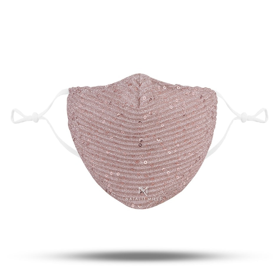 Stella Hope Face Mask - Dusty Pink