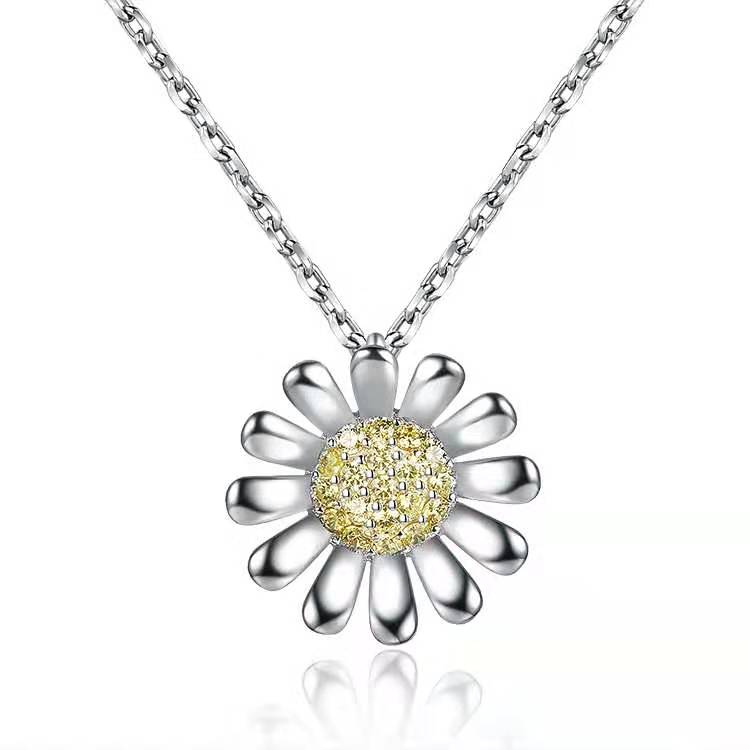 Janice Sunflower Pendant