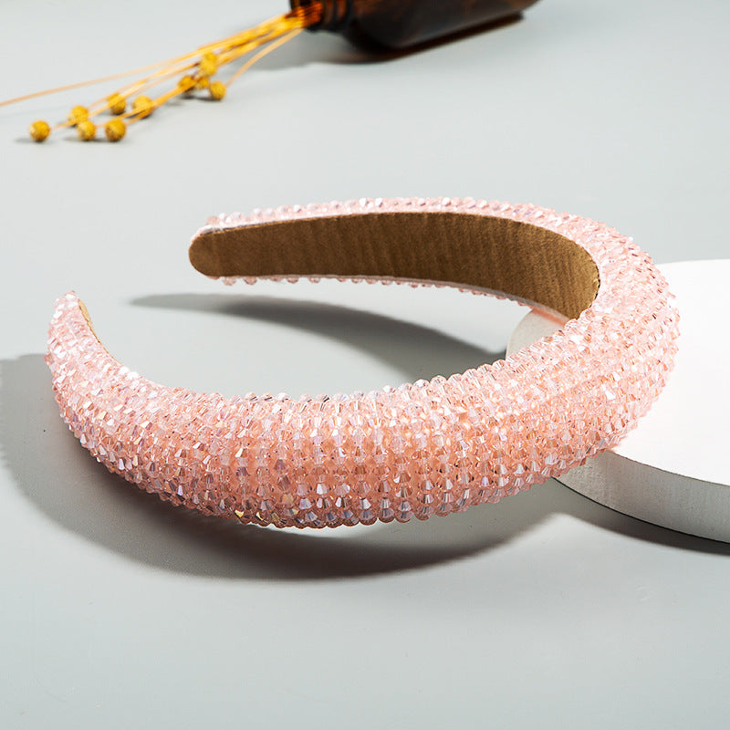 Iris Glamband in Light Pink