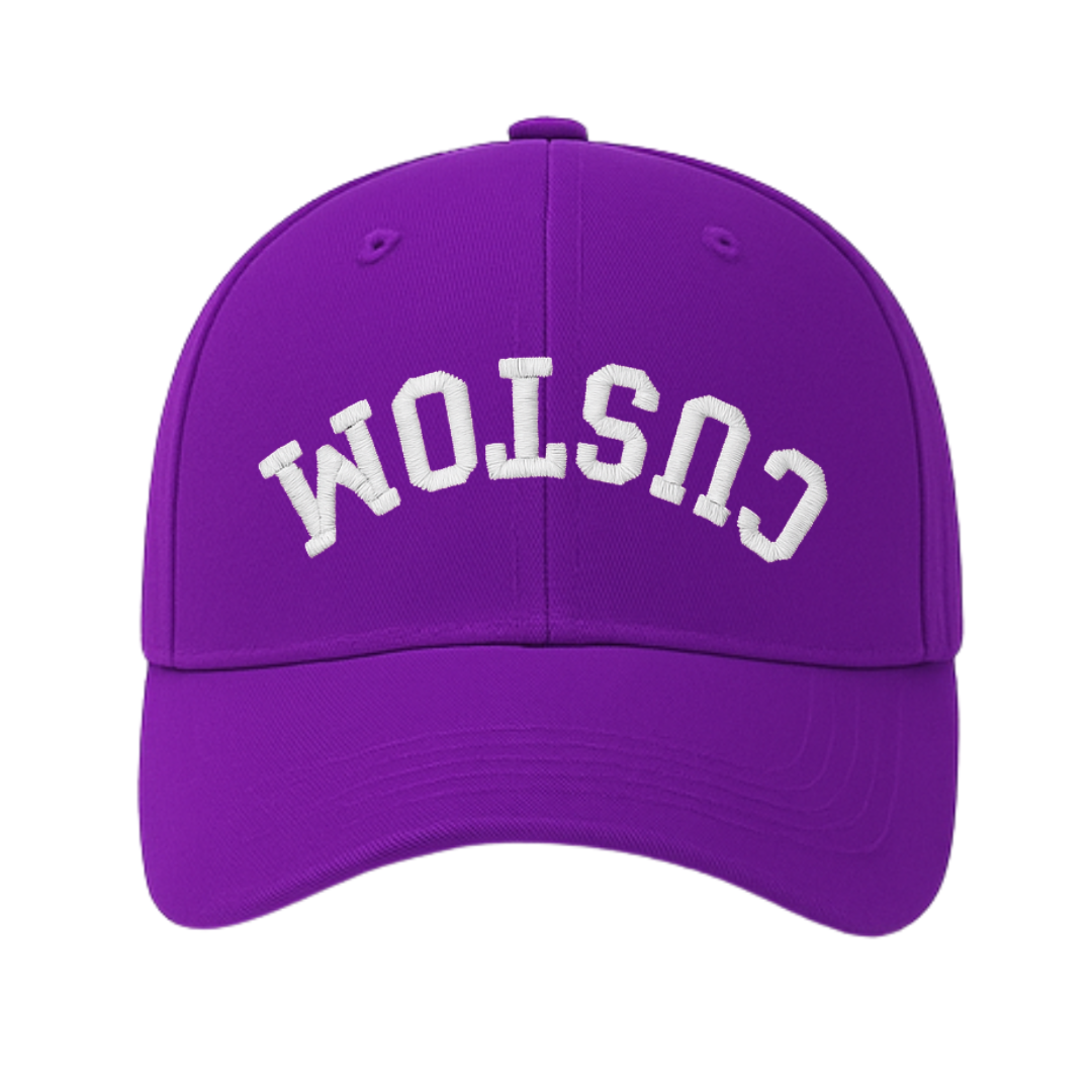 Custom Embroidered Hats with Inverted Words