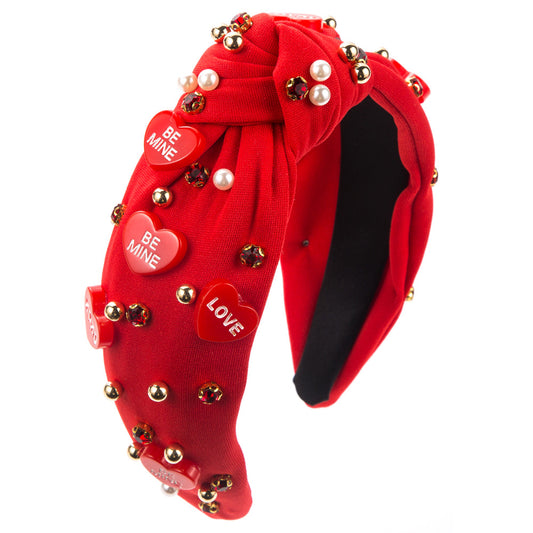 Jela Valentine Headband in Red