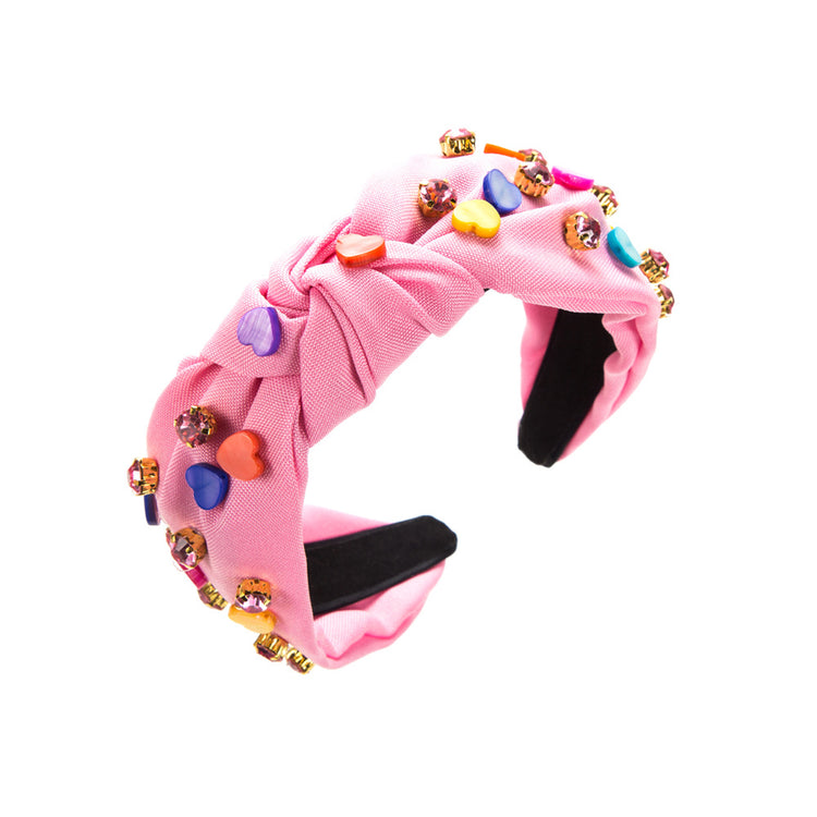 Ronna Valentine Headband in Pink