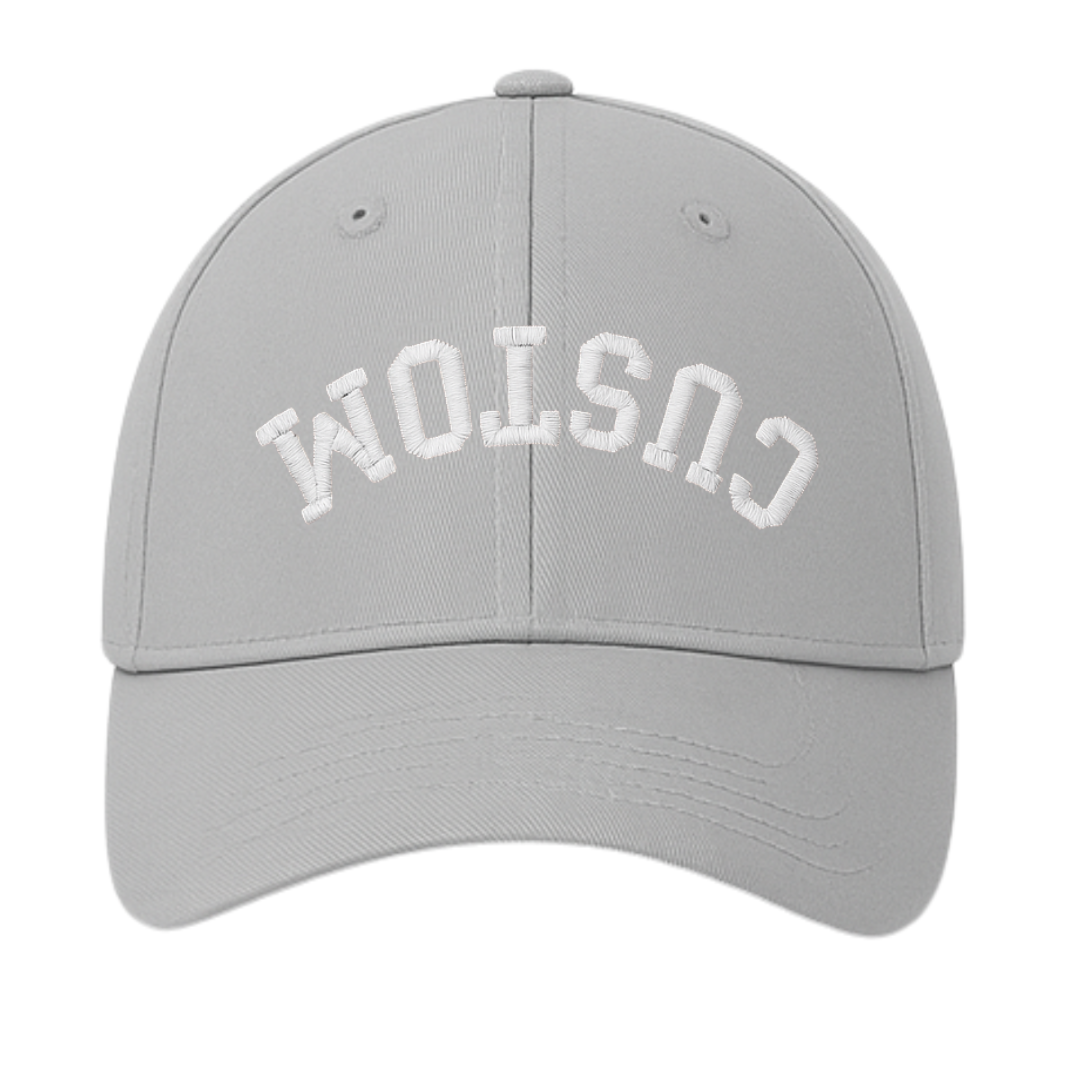 Custom Embroidered Hats with Inverted Words