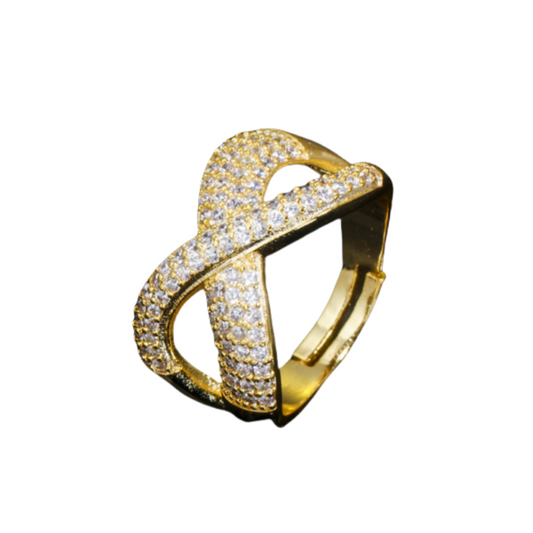 Shay Adjustable Ring in Gold