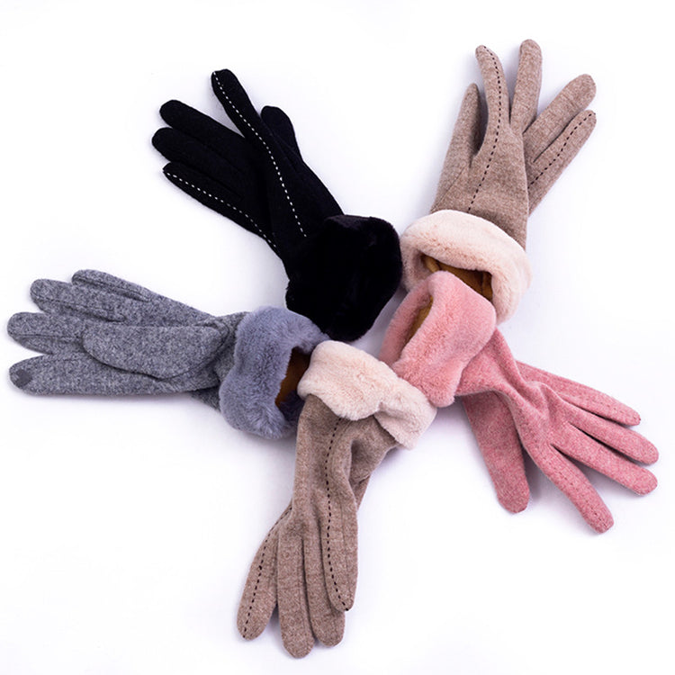 Julia Gloves in Pink