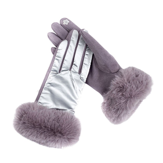 Tina Handschuhe in Grau