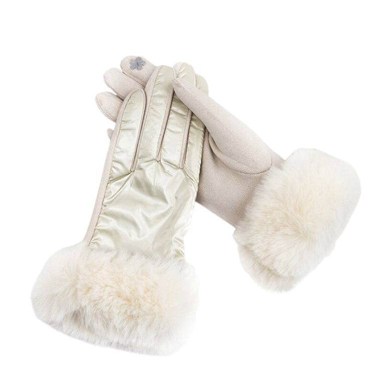 Tina Gloves in White
