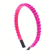 Grace Glamband in Dark Pink
