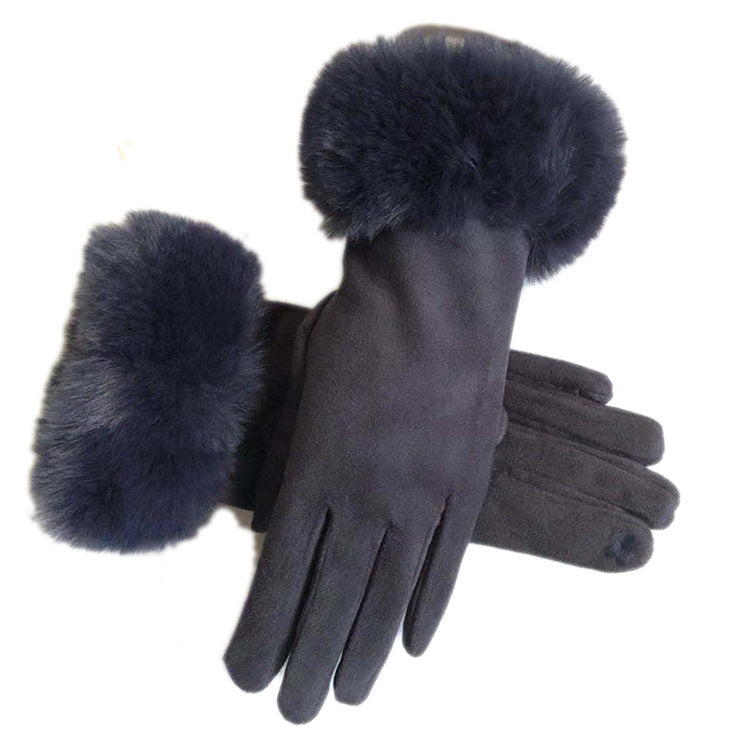 Sandra Gloves in Grey