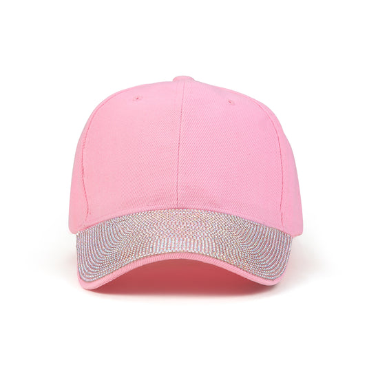 Tayla Crystal Hats in Pink