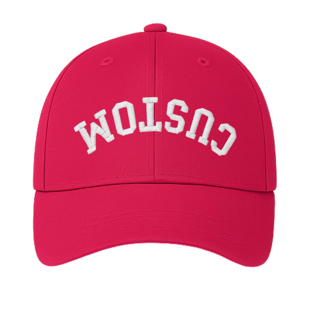 Custom Embroidered Hats with Inverted Words