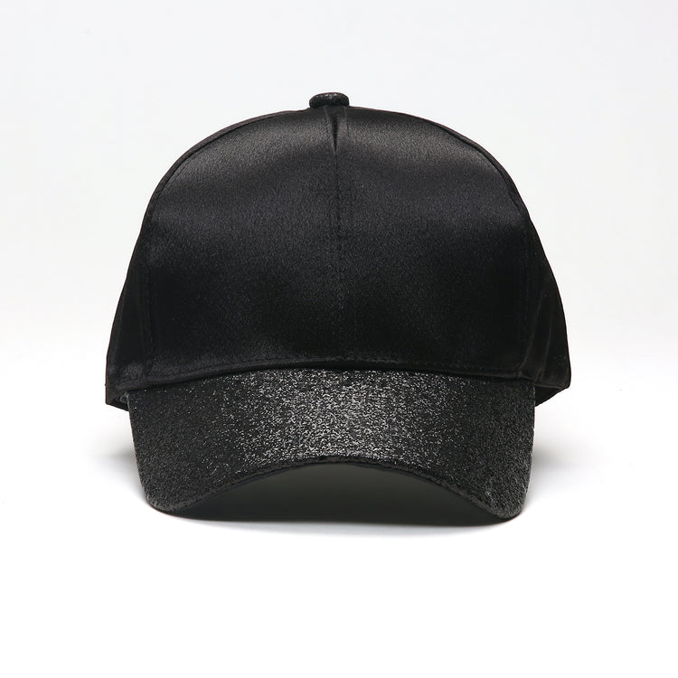 Milana Shine Hats in Black