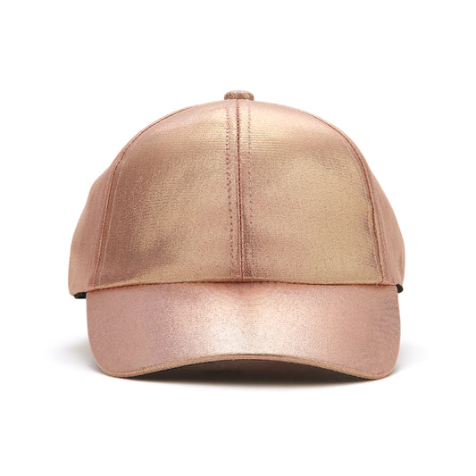 Tyra Shine Hats in Rose Gold