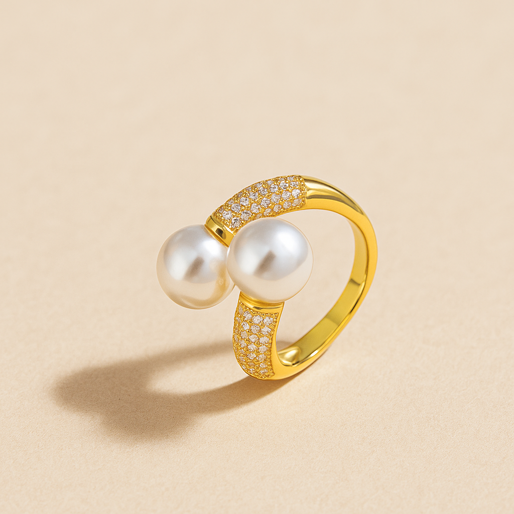Tinney Adjustable Ring in Gold