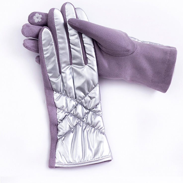Neve Gloves in Grey