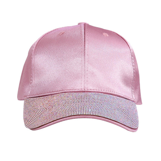 Alena Crystal Hats in Light Pink