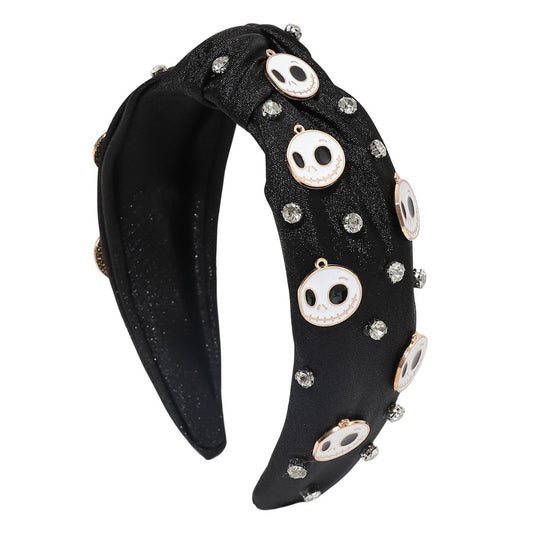 Nevra Halloween Headband in Black