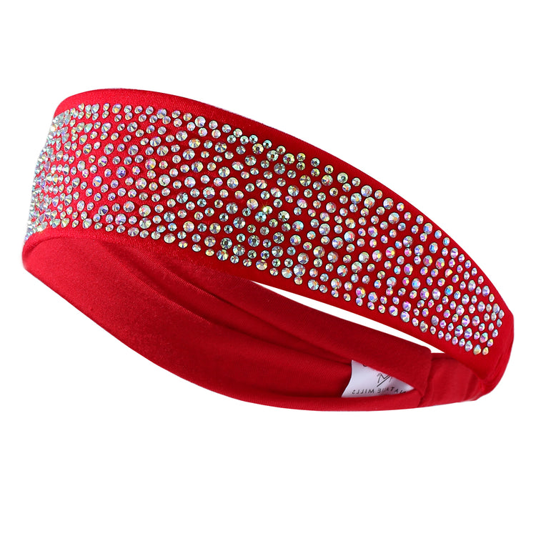 Destiny GLAMBAND in Red with AB Crystal