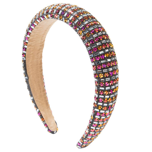 Samira Crystal Headband in Multi