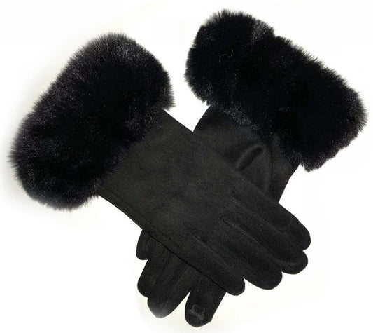 Sandra Gloves in Black