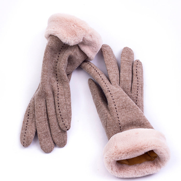 Julia Gloves in Brown
